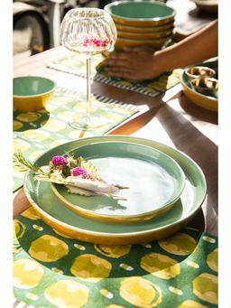 Freedom Tree - Sakua Handpainted Ceramic Side Plate - Set Of 2