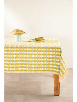 Freedom Tree - Marica Pure Cotton Yellow Big Table Cover