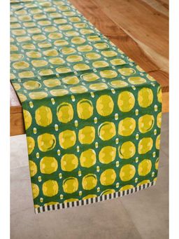 Freedom Tree - Marica Pure Cotton Yellow Table Runner
