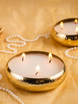 THE ZAPPY BOX - Golden Tin Candle