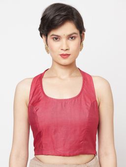 Fabindia - Viscose Silk Woven Blouse