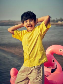 Little Luxury - Sunshower Half Sleeve Shirt