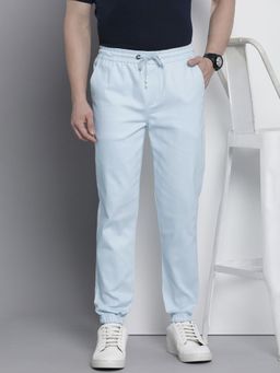 The Indian Garage Co - Men Blue Solid/Plain Joggers