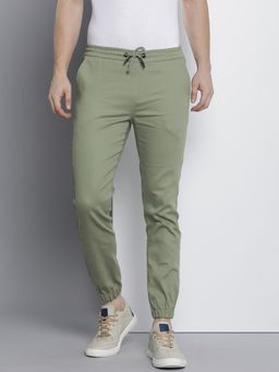 The Indian Garage Co - Men Green Solid/Plain Joggers