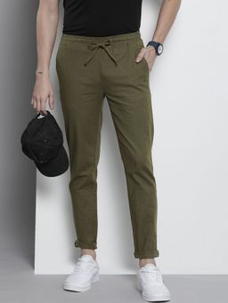 The Indian Garage Co - Men Green Solid/Plain Trouser