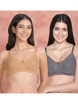 Shyaway - Susie By Shyaway Wirefree M Frame Hi Support Minimiser Bra (Pack of 2)