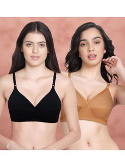 Shyaway - Susie By Shyaway X Frame Seamed Wirefree Everyday Bra (Pack of 2)