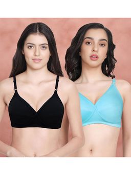 Shyaway - Susie By Shyaway X Frame Seamed Wirefree Everyday Bra (Pack of 2)