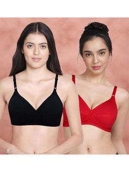 Shyaway - Susie By Shyaway X Frame Seamed Wirefree Everyday Bra (Pack of 2)