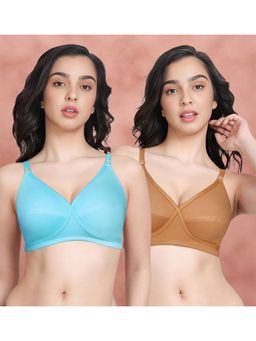 Shyaway - Susie By Shyaway X Frame Seamed Wirefree Everyday Bra (Pack of 2)