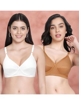 Shyaway - Susie By Shyaway X Frame Seamed Wirefree Everyday Bra (Pack of 2)