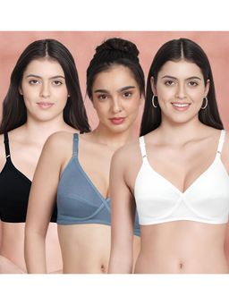 Shyaway - Susie By Shyaway X Frame Seamed Wirefree Everyday Bra (Pack of 3)
