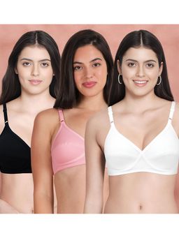 Shyaway - Susie By Shyaway X Frame Seamed Wirefree Everyday Bra (Pack of 3)