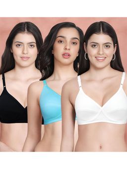 Shyaway - Susie By Shyaway X Frame Seamed Wirefree Everyday Bra (Pack of 3)