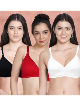 Shyaway - Susie By Shyaway X Frame Seamed Wirefree Everyday Bra (Pack of 3)