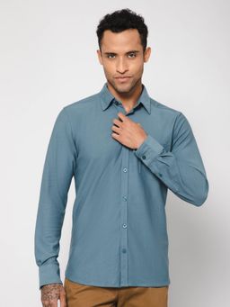 Cantabil - Men Teal Shirt