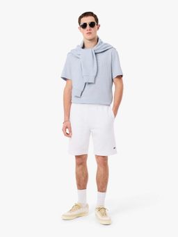 Lacoste - Blue Solid Plain Casual Cotton T-Shirt