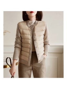 MISS MOSA BY AKANKSHA - Ettore Winter Puffer Beige Jacket