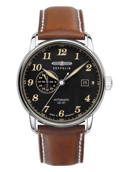 Zeppelin - LZ127 Graf Date Small Seconds Analog Dial Color Black Mens Watch-86682