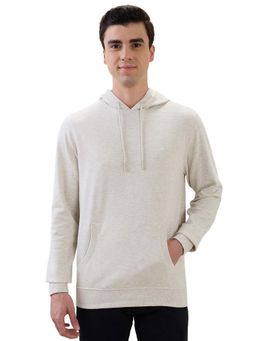 Raymond - Regular Fit Solid Medium Fawn Sweatshirt