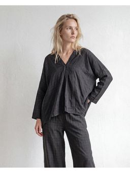 DaKauz - Relax Grid Fold Top