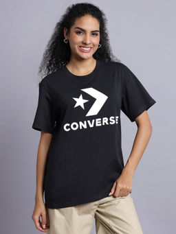 Converse - Unisex Go-To Star Chevron Logo Standard-Fit T-Shirt