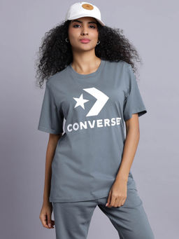 Converse - Unisex Go-To Star Chevron Logo Standard-Fit T-Shirt
