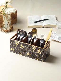 De Maison Decor - Gilded Hive Cutlery holder