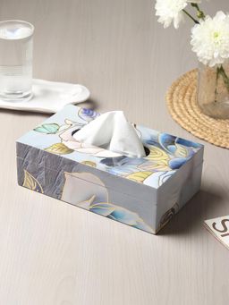 De Maison Decor - Azure Whisper Tissue Box