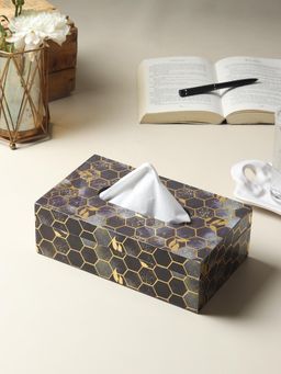 De Maison Decor - Gilded Hive Tissue Box