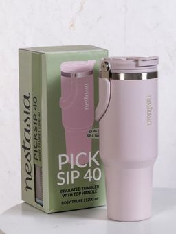 Nestasia - Lavender Pick Sip 40 Insulated Tumbler With Top Handle