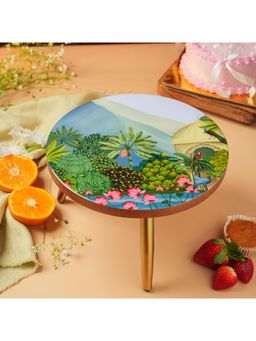 Ritualistic - Kusum Collapsible Cake Stand with Metal Legs