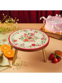 Ritualistic - Anar Pushp Collapsible Cake Stand with Metal Legs