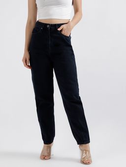 ELLE - Women Solid Relaxed Fit Jeans