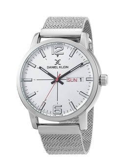 Daniel Klein - Silver Color Watches For Men DK.1.12370-1