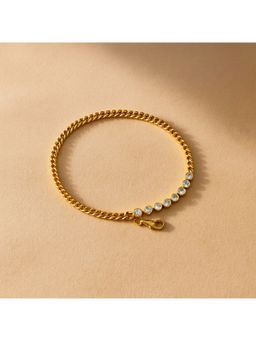 ANUSHKA JAIN JEWELLERY - Curb Diamond Tennis Bracelet
