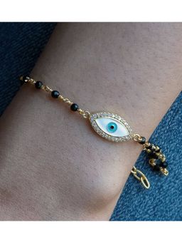 ANUSHKA JAIN JEWELLERY - Evil Eye Manglasutra Bracelet