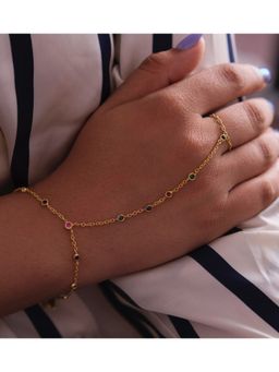 ANUSHKA JAIN JEWELLERY - Navratan Hat Fool