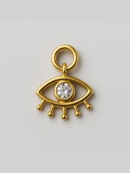 ANUSHKA JAIN JEWELLERY - Evil Eye Diamond Charm