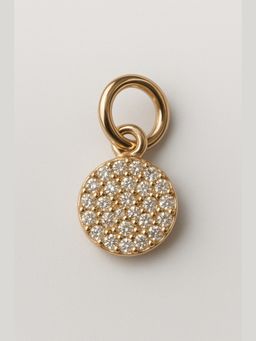 ANUSHKA JAIN JEWELLERY - Pave Circle Charm