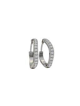 ANUSHKA JAIN JEWELLERY - Wave Diamond Hoops