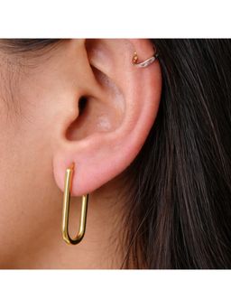 ANUSHKA JAIN JEWELLERY - Long Bar Hoops