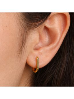 ANUSHKA JAIN JEWELLERY - Oval Huggie Earring