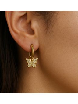 ANUSHKA JAIN JEWELLERY - Studded Butterfly Stud Earrings