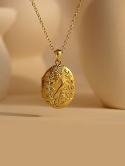 ANUSHKA JAIN JEWELLERY - Nature Locket Necklace