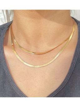 ANUSHKA JAIN JEWELLERY - Stacked Snake Necklace