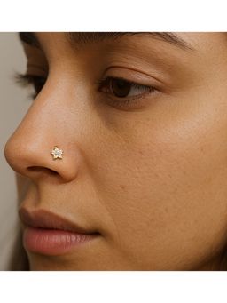 ANUSHKA JAIN JEWELLERY - Micro Star Nose Pin