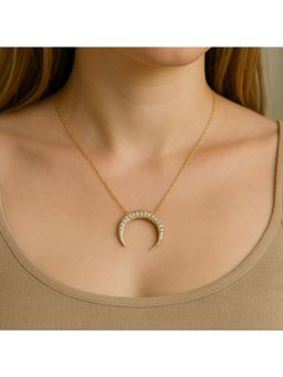 ANUSHKA JAIN JEWELLERY - Horseshoe Diamond Necklace