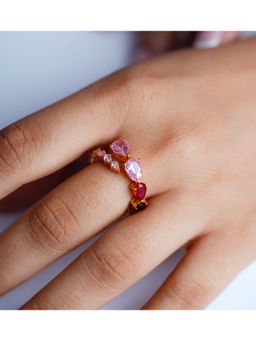 ANUSHKA JAIN JEWELLERY - Cherry Blossom Eternity Ring
