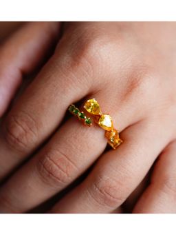 ANUSHKA JAIN JEWELLERY - Citrus Garden Eternity Ring